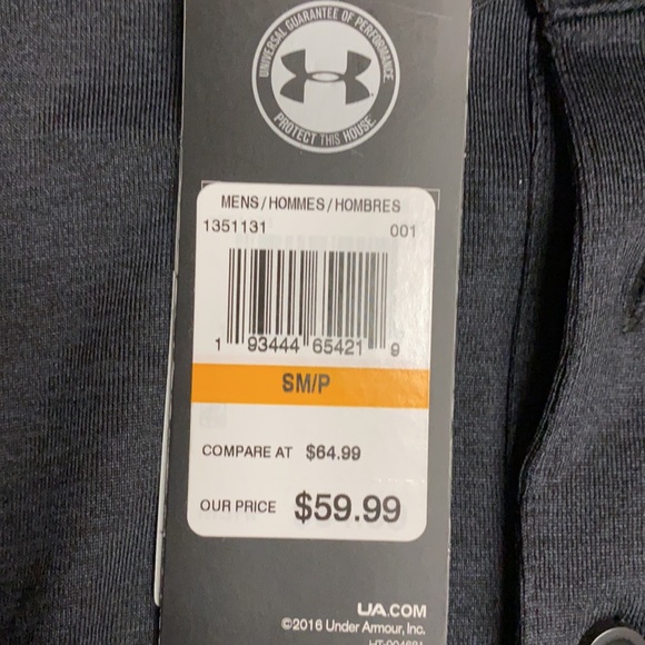 Under armor golf polo black - Picture 3 of 4